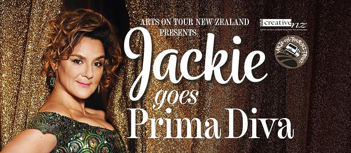 Jackie goes Prima Diva logo